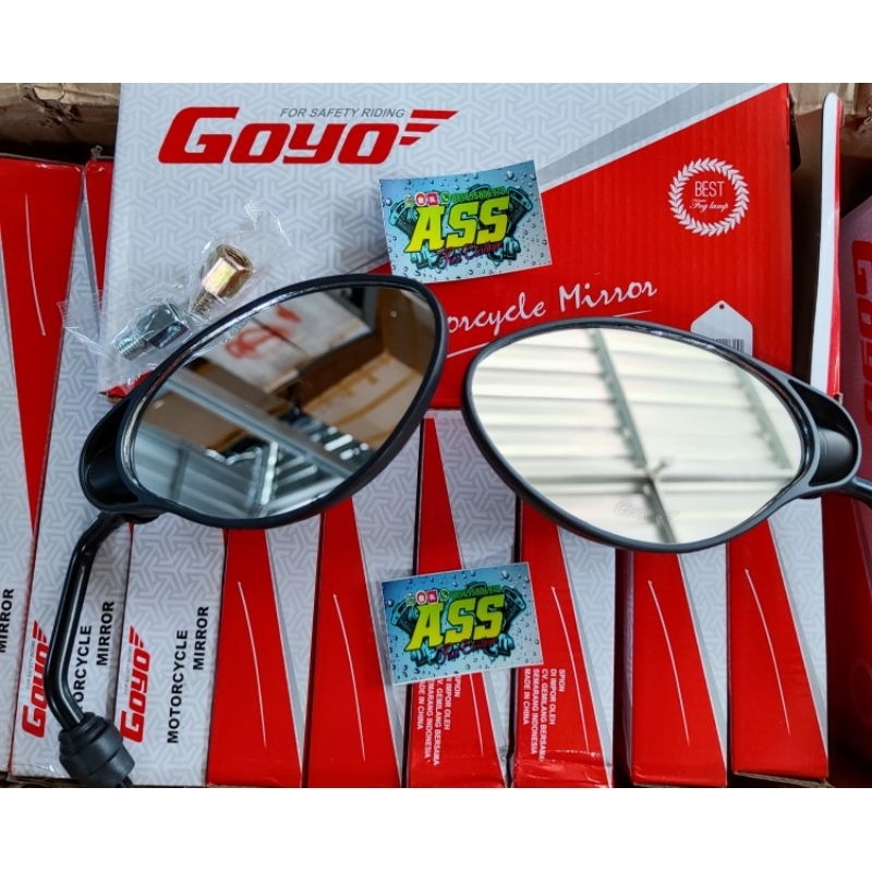 Spion 125 Z Hitam tangkai pendek - Spion 125 ZR hitam tangkai pendek - Sepion 125Z  Spion Yamaha 125