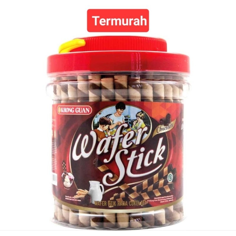 

Khong Guan Wafer Stick Cokelat 500 gr Kue Lebaran Hantaran Parcel Termurah