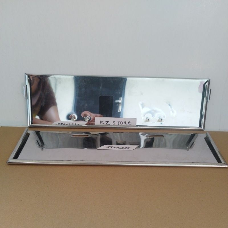 tatakan dudukan plat nomor mobil double dinas pejabat