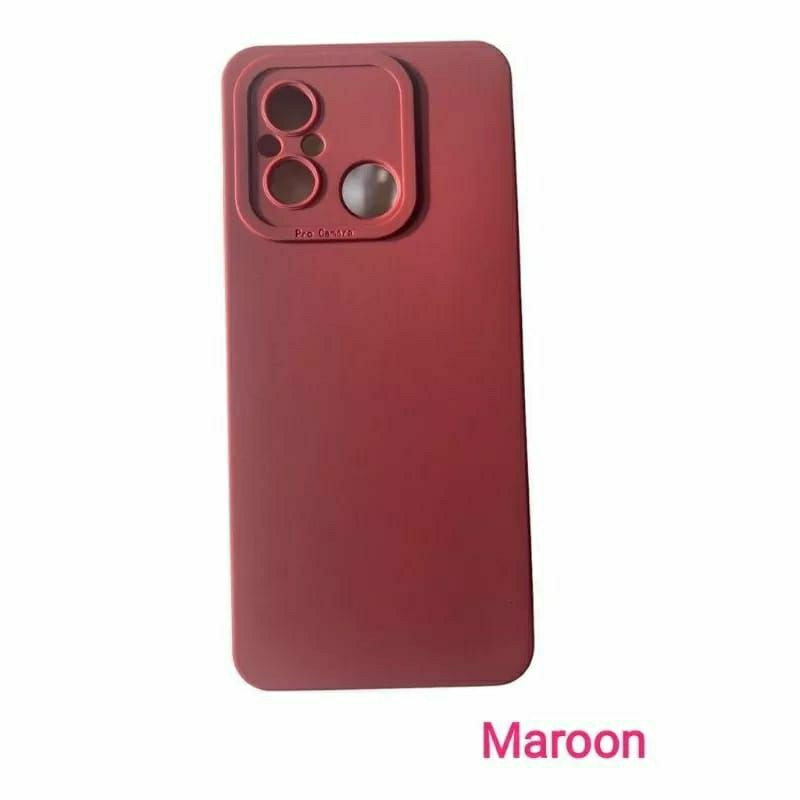 Softcase Slicon pro Camera Redmi 12C