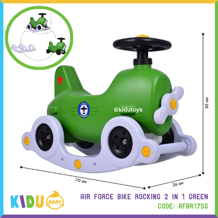 Mainan Sepeda Anak Air Force Bike 176 Kidu Toys