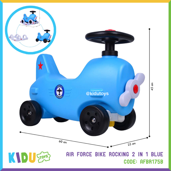 Mainan Sepeda Anak Air Force Bike 176 Kidu Toys