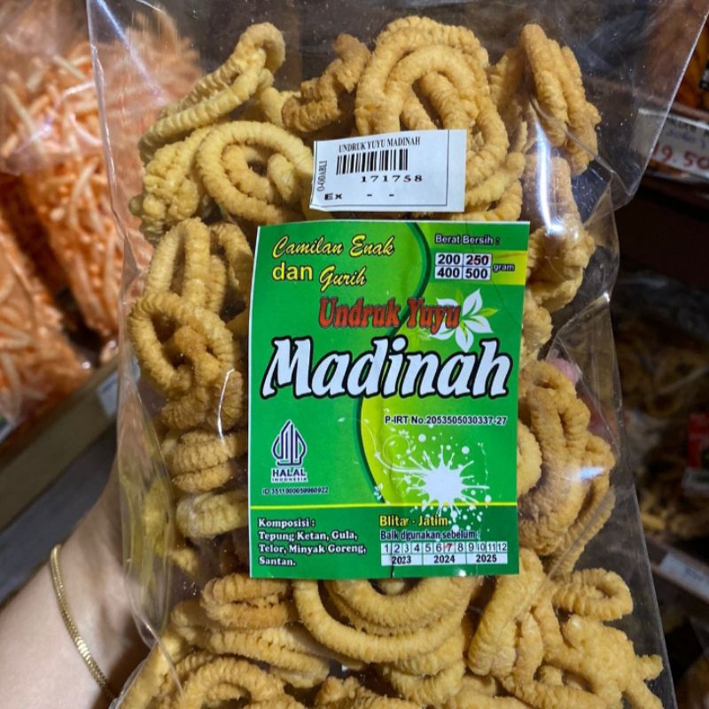 Camilan Unthuk Untuk Ontok Undruk Yuyu Madinah Khas Blitar