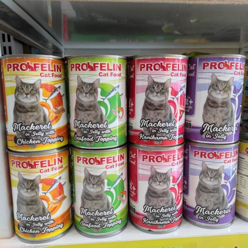 Profelin Mackerel kaleng All Variant Makanan Kucing Basah