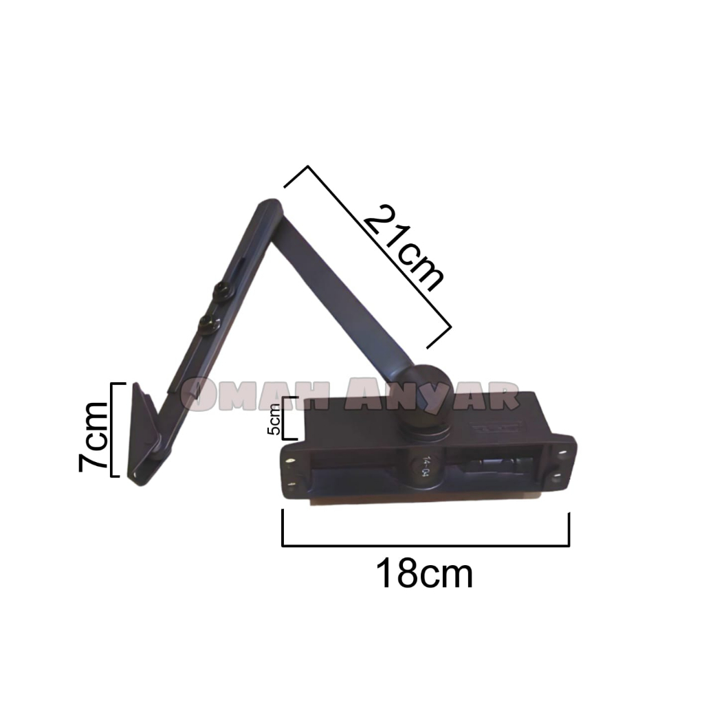 Door Closer Dekson Dekkson DCL300 HOLD OPEN Penahan Pintu 90 derajat