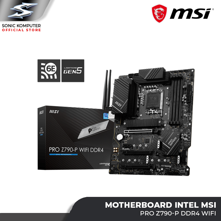 MSI PRO Z790 P WIFI DDR4 | Intel Z790 LGA 1700 DDR4 ATX