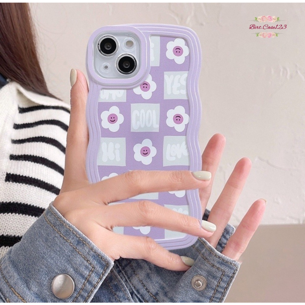 CUSTOM SOFTCASE WAVE GELOMBANG CLEAR CUSTOM FLOWERING FOR SAMSUNG J2 PRIME A02S A03 CORE A04 A04E A04S A13 A10 A11 A12 A13 A23 A14 A20 A30 A20S A21S A22 M22 A31 A32 A33 A50 A51 A52 A53 A73 BC7656