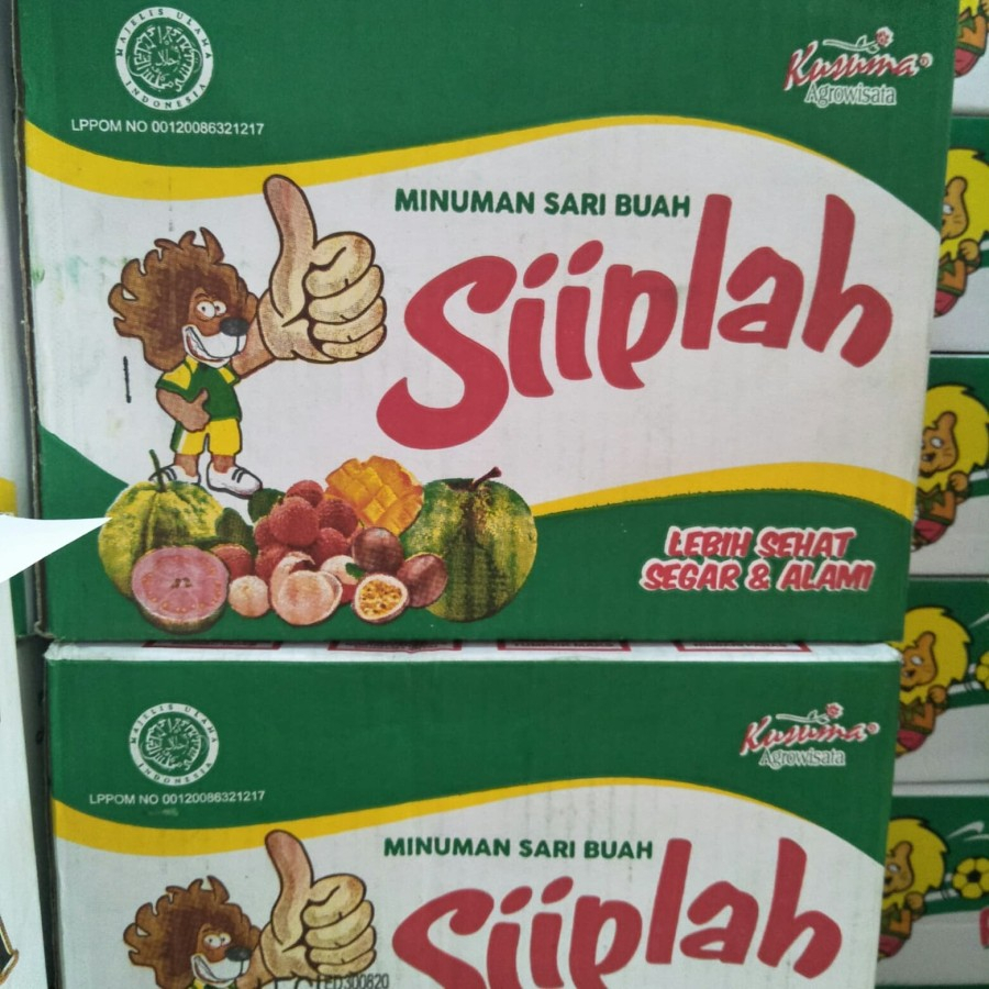 

sari apel malang siiplah 120ml isi 32