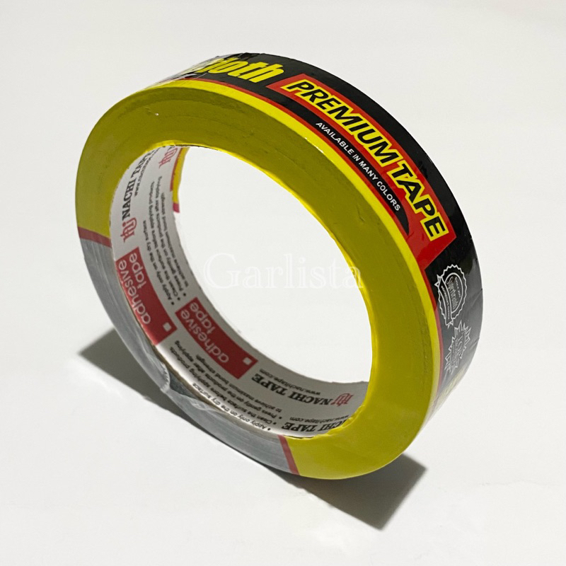 

Lakban Kain Nachi Premium 23 mm x 12 m / Cloth Tape Hitam Nachi