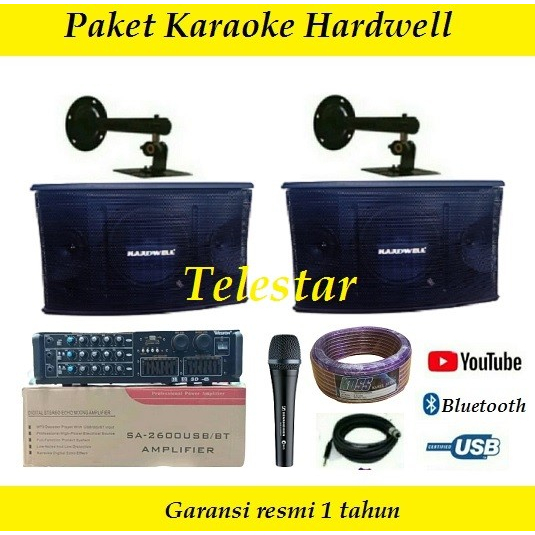 Paket karaoke Hardwell Speaker 8 in Original