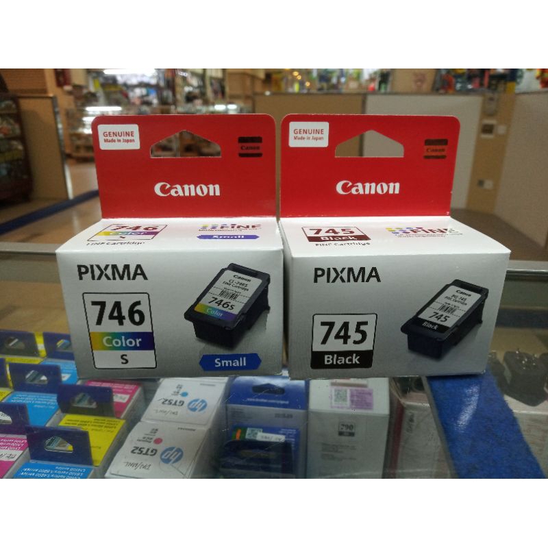 Tinta Canon 745 Black 746 color