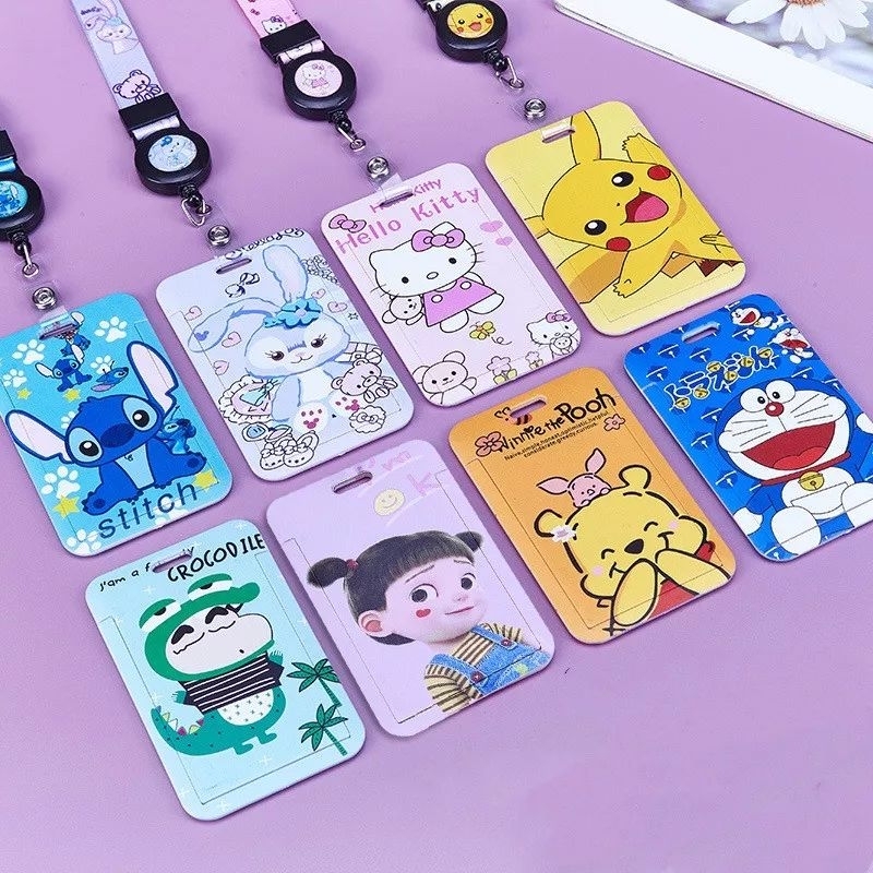 

Name Tag Lanyard Access ID Card Kartun Lucu Untuk Kartu Access