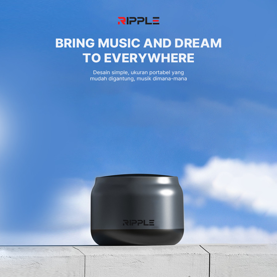 Ripple Rippods POGO Portable Bluetooth Mini Wireless Speaker