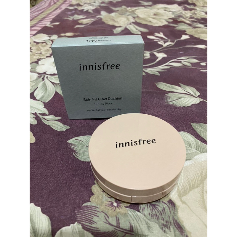 Preloved Innisfree Cushion Glow 17N Serum Original Asli Bedak Glowing Wajah Makeup Skincare Pemutih