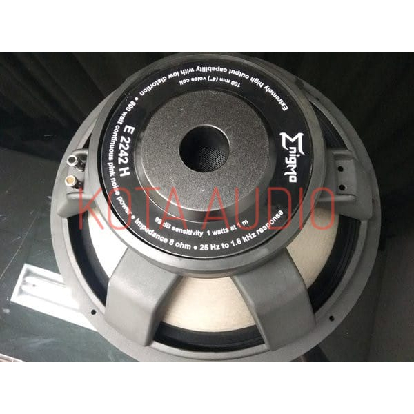 Speaker Komponen ENIGMA E 2242 H / E2242H / E-2242H 18inch