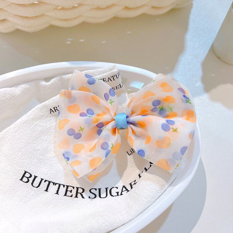 Jepit Anak Perempuan Motif Pita Love Buah New