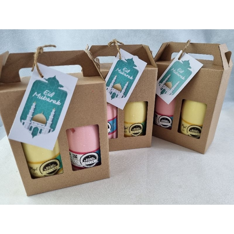 

Hampers yogurt jelly 320ml 2 bh (BPOM) + Greeting Card