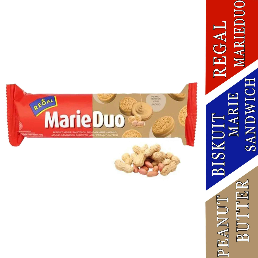 

REGAL MARIE DUO PEANUT BUTTER 100g