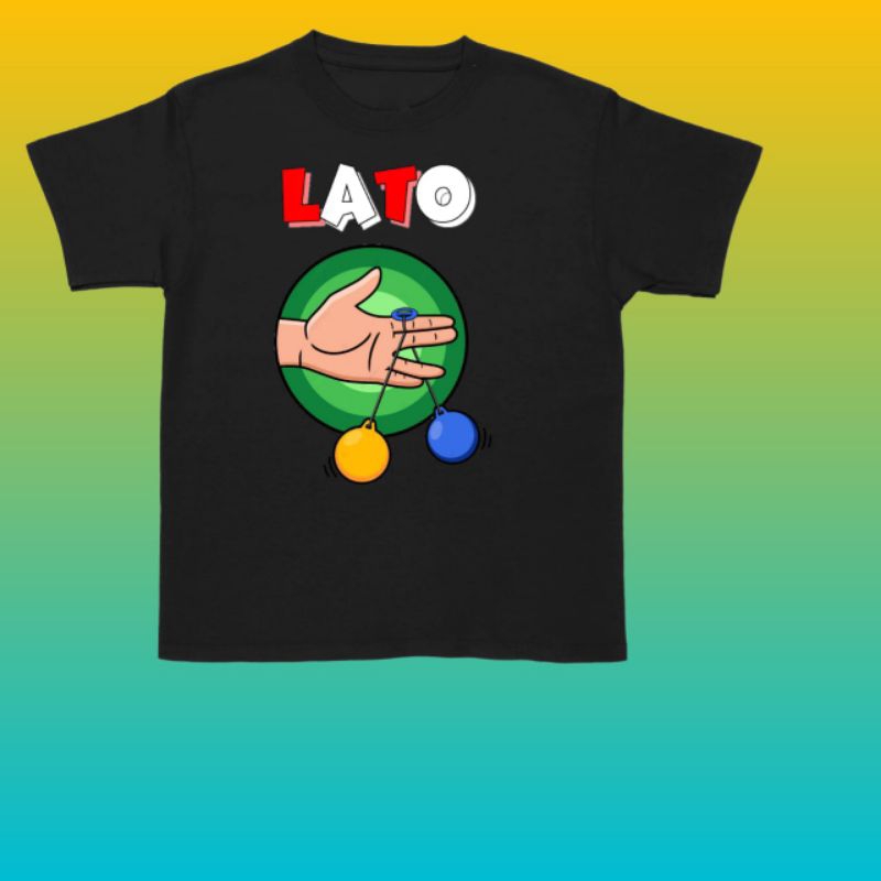 Baju Anak / Kaos Anak Lato Lato