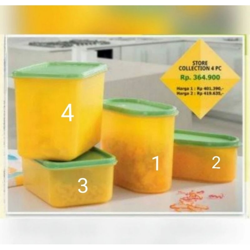 Ifa Cookware Stor Collection Tempat Toples serbaguna Tupperware merk IFA