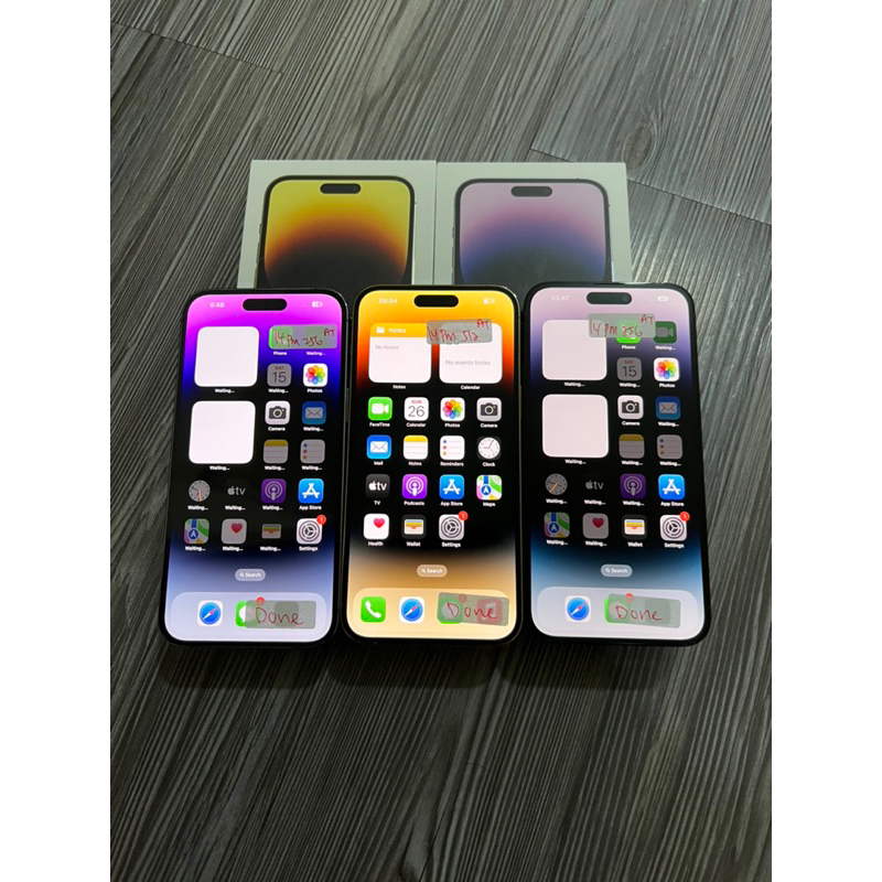 iPhone 14 Pro Max 128GB/256GB/512GB/1TB Second Mulus Normal 100% Original Fullset