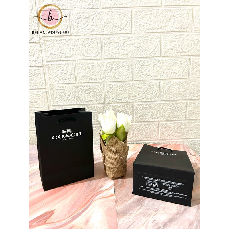 Paper Bag Coach Import Tebal Ukuran Parfume