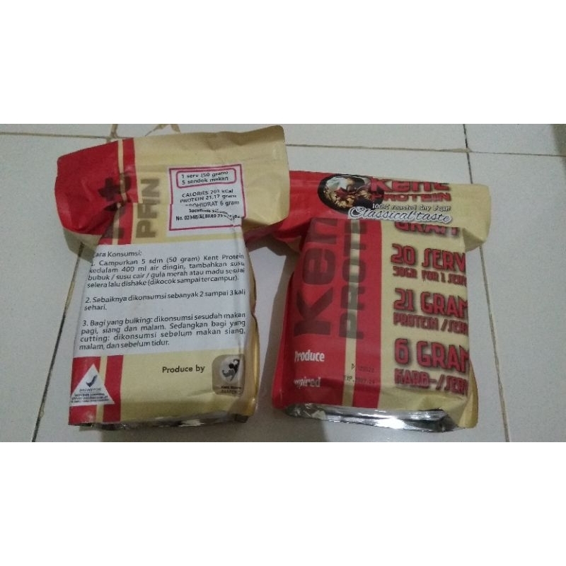 Kent protein 100% roasted soy bean 1 kg