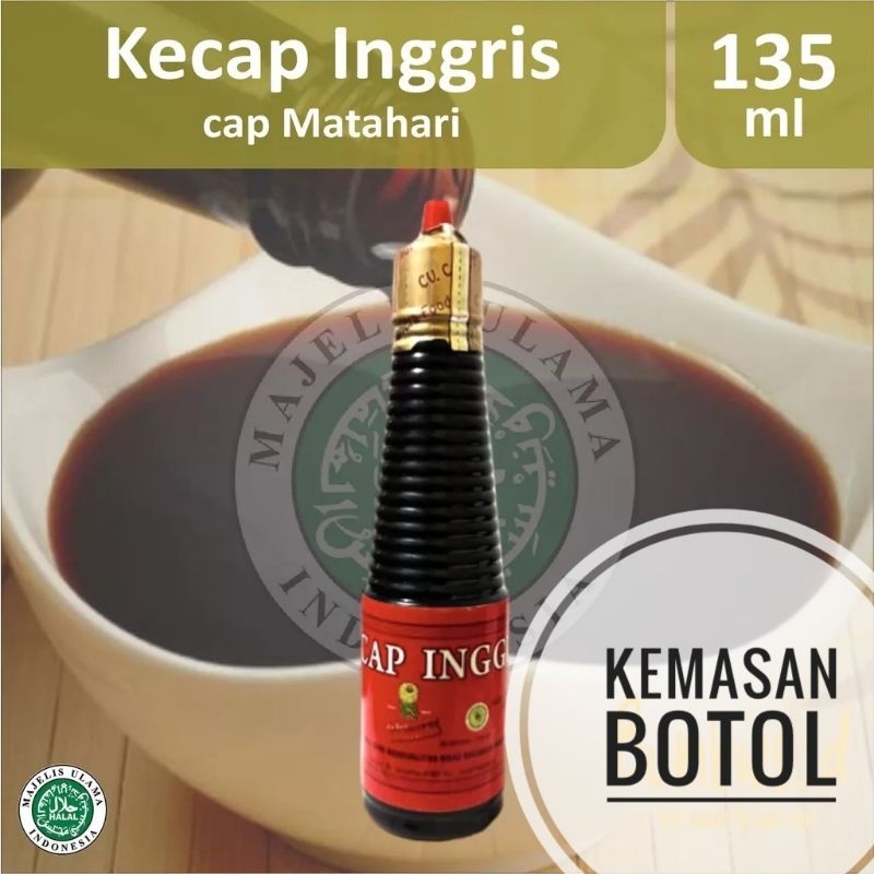 

Saos Kecap Inggris CAP BUNGA MATAHARI 135ml