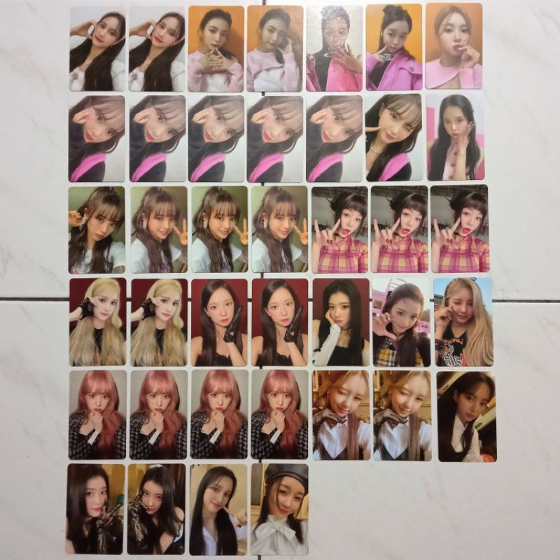 [READY STOCK, SIAP KIRIM] PHOTOCARD PC KEP1ER KEPLER OFFICIAL WAKEONE FIRST IMPACT YUJIN XIAOTING DA