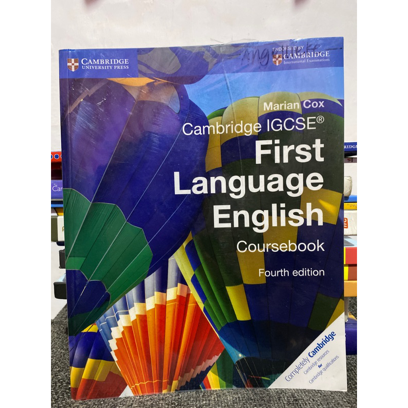 FIRST LANGUAGE ENGLISH COURSEBOOK FOURTH EDITION