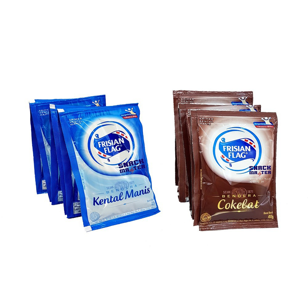 

Susu kental manis frisian flag sacet 6x40gr