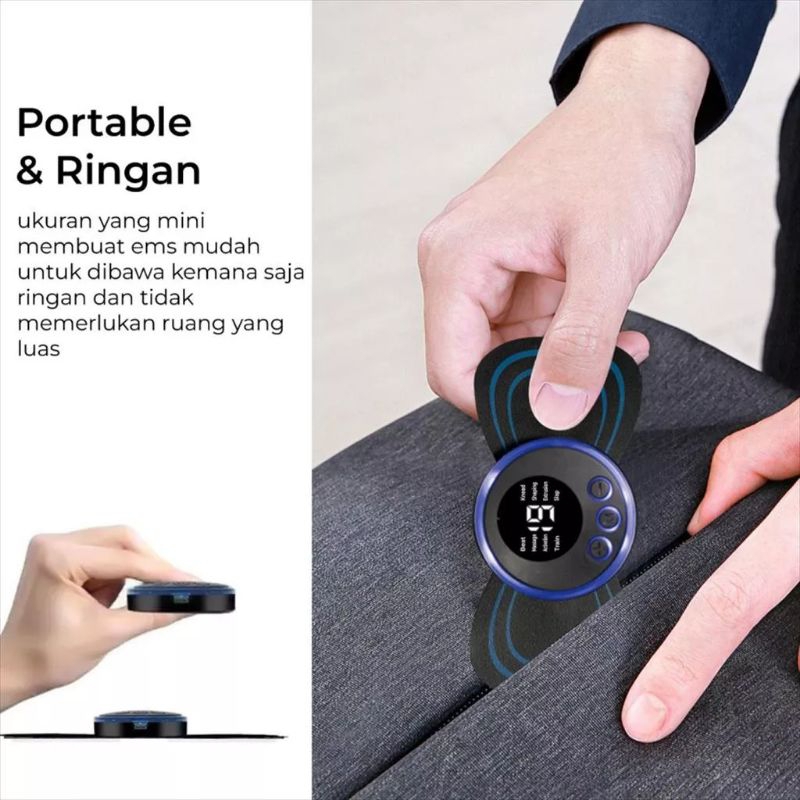 MJ88 ALAT PIJIT ELEKTRIK PEMIJAT LEHER MINI PUNGGUNG OTOT PENGURANG RASA SAKIT / MINI MASSAGE / ALAT PIJAT TERAPI LEHER SUPER MURAH