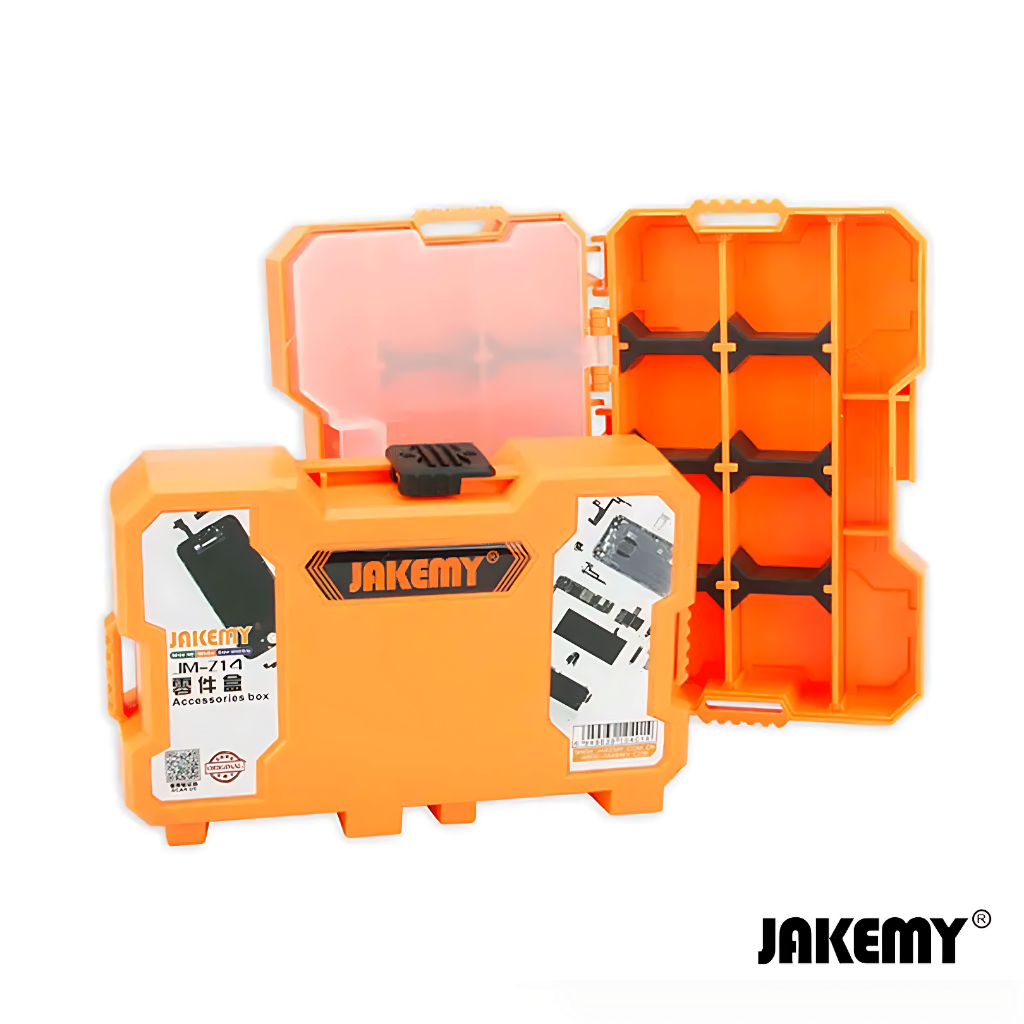 Jakemy Customizable Storage Container Box - JM-Z14 - Orange Original