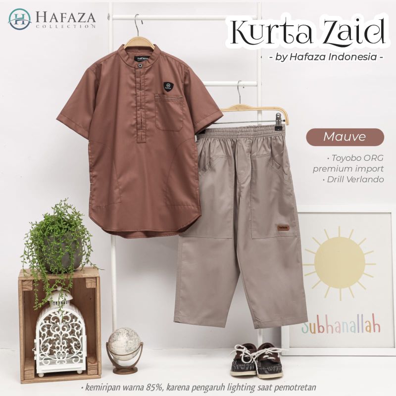 kurta zaid by hafaza kurta anak kurta lebaran / set sirwal anak / kurta set anak ready / kurta anak 