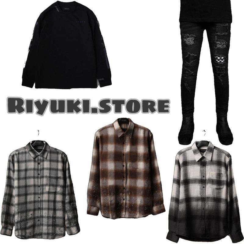 ( ORIGINAL ) FLANNEL RUCAS // LONGSLEEVE // S9 // S12 DLL