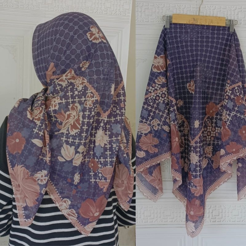 VOAL MURAH/HIJAB MOTIF/VOAL PRINT/HIJAB SEGIEMPAT/VOAL MURAH