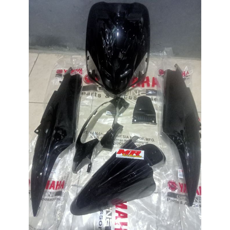 body mio sporty hitam original Yamaha bodi Mio sporty hitam original yamaha