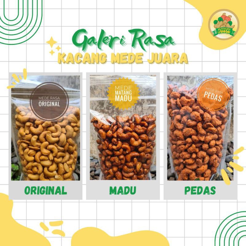 

KACANG MEDE MATANG SUPER RASA ORIGINAL CASHEW NUT