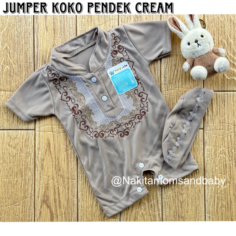 Jumper Koko Lebaran Aqiqah Baju Bayi Newborn SNI per 1set Diskon 9.9