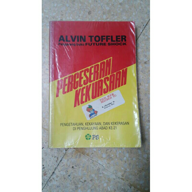 Buku ALVIN TOFFLER PERGESERAN KEKUASAAN