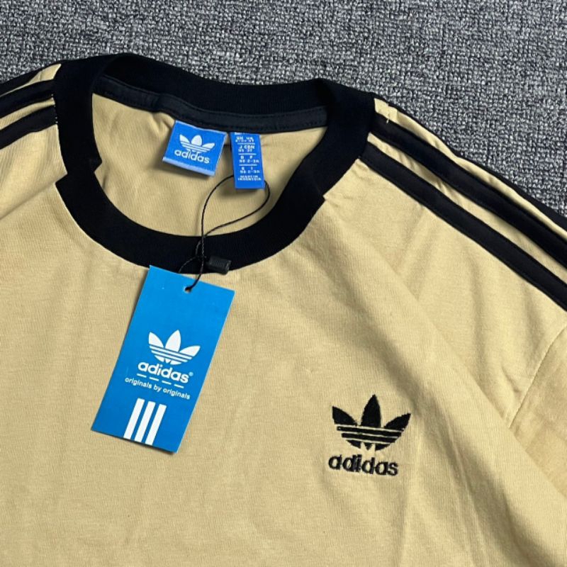 KAOS RINGER ADIDAS FULL TAG LABEL CASUAL