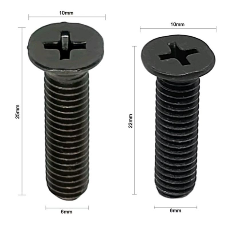 Baut Ulir Kepala Bor Drat Kiri 6 mm Mesin Bor Cordless Listrik