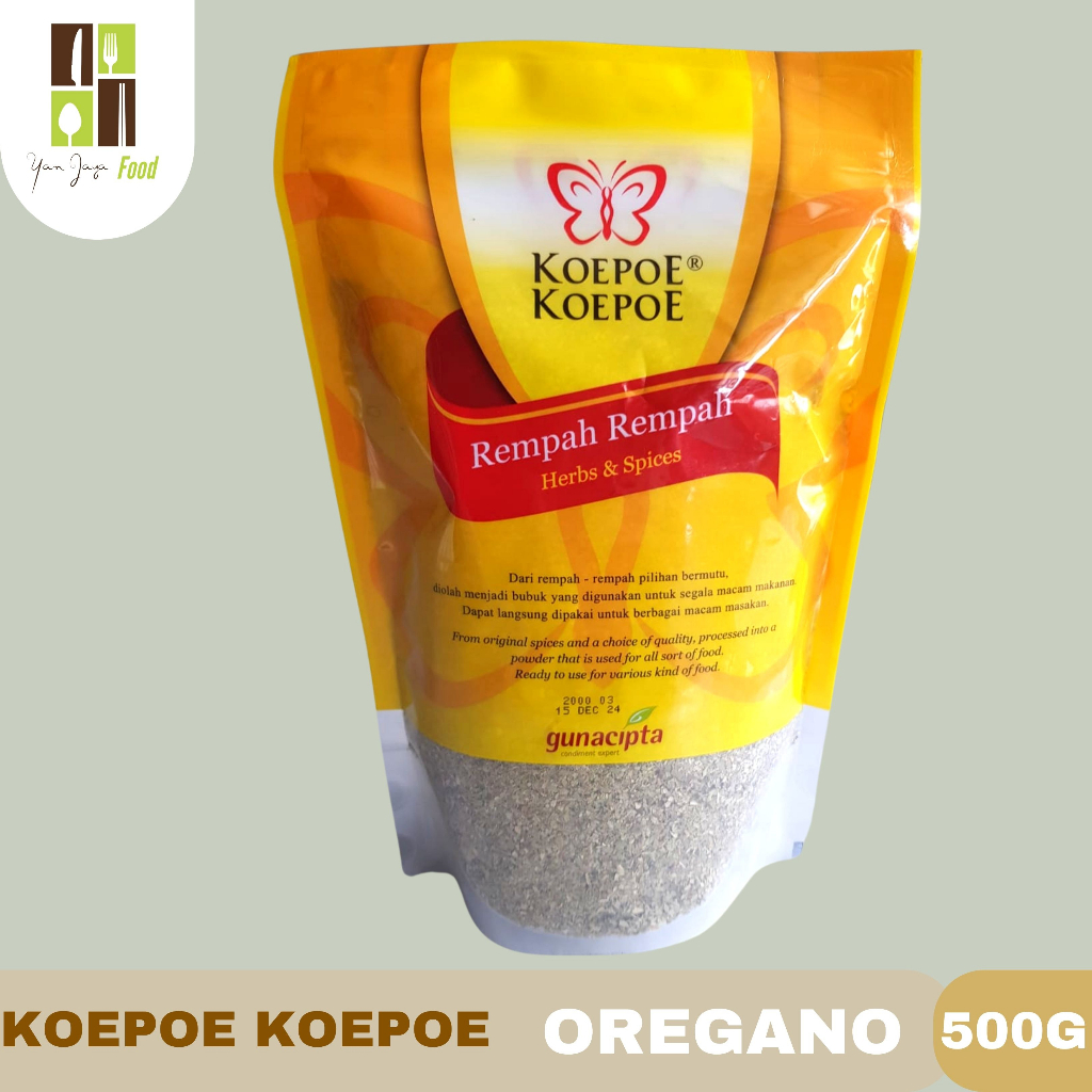 Koepoe Koepoe / Kupu Kupu Daun Oregano/ Oregano Bubuk / Oregano Kering 500g