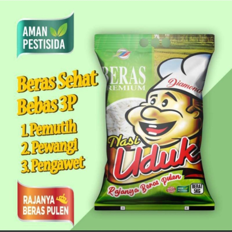 

BERAS PREMIUM NASI UDUK DIAMOND 5kg