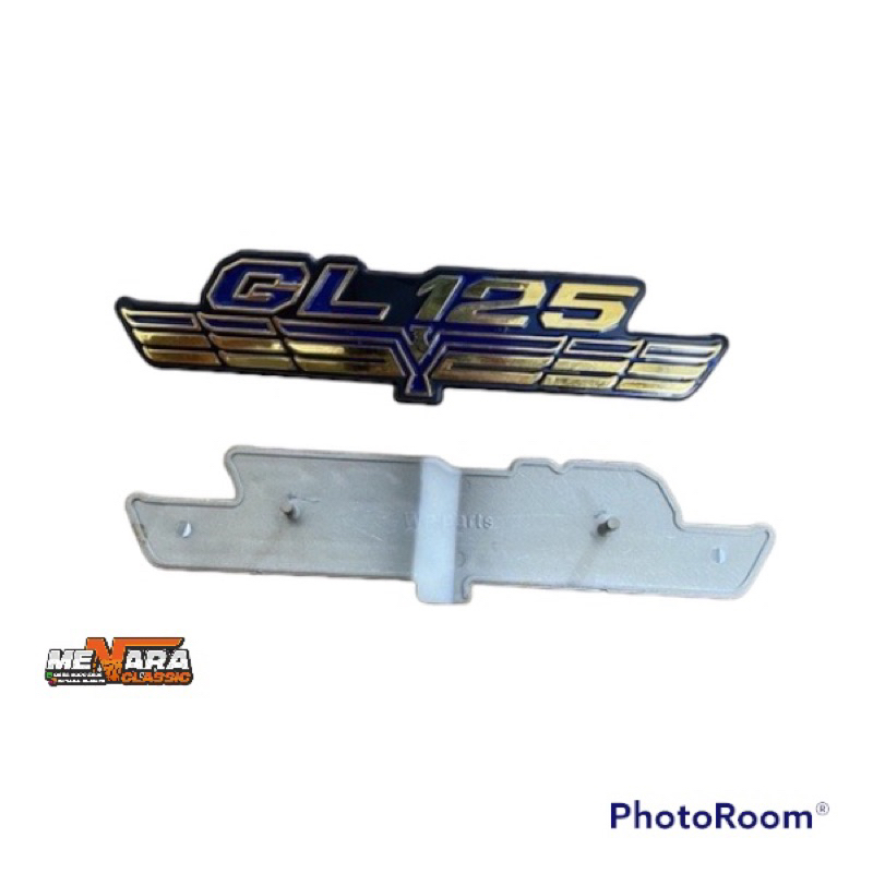 Emblem Tangki Gl 100 Gl 125 Detail ORIGINAL Set EMBLEM GARUDA 125 MERK WHELLPROF WPPART WHELPROF DIT