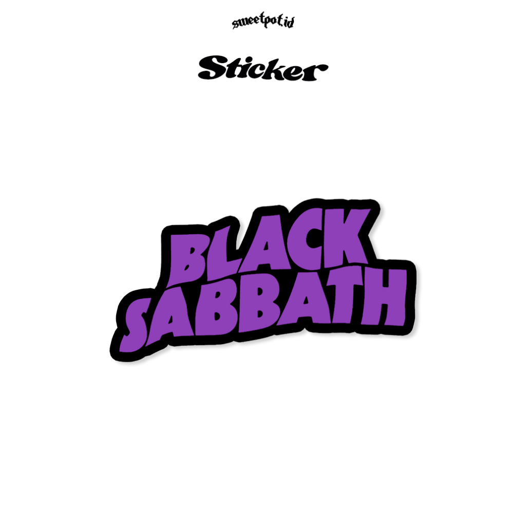 

(BISA COD) STICKER BLACK SABBATH / STICKER BIJIAN / STICKER ECERAN / STICKER METAL / STICKER POP / STICKER INDIE / STICKER BAND/ BRITPOP