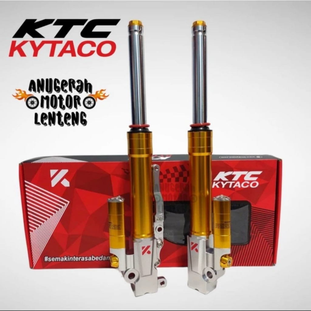 Shockbreaker Shock Tabung Depan Honda Vario 150 125 LED KTC Kytaco