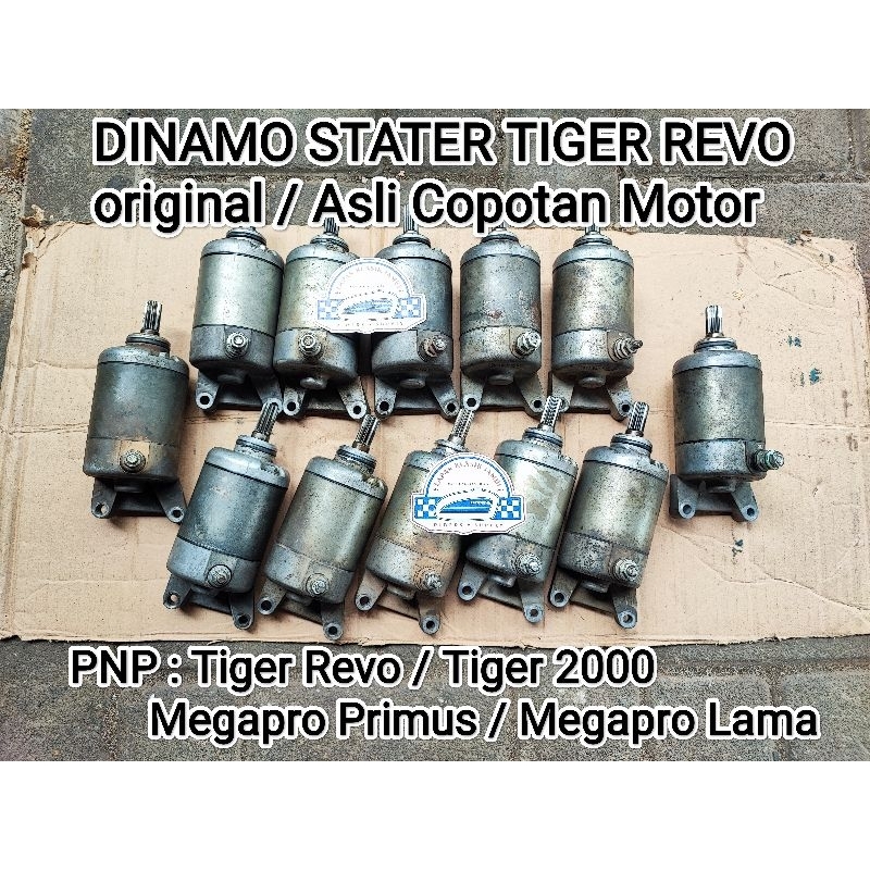 Dinamo Stater TIGER REVO TIGER 2000 Dinamo Stater MEGAPRO PRIMUS LAMA Original Copotan