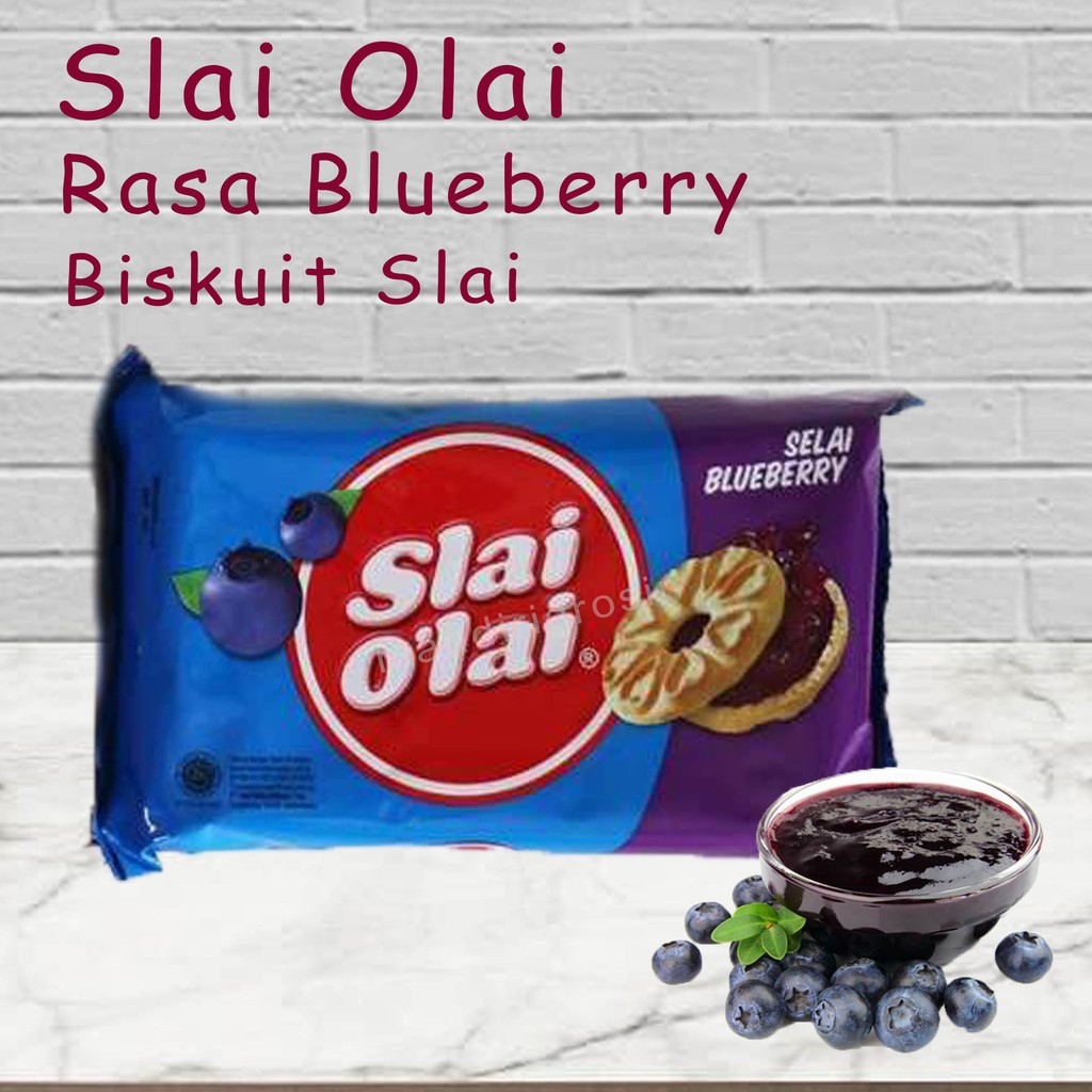 

SELAI BLUEBERRY* MAYORA BISKUIT* SELAI OLAI* 192gr