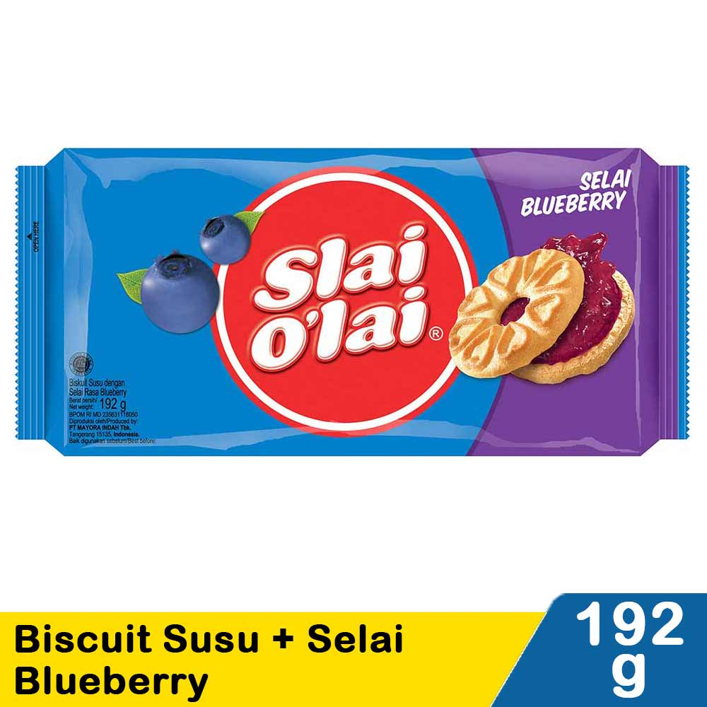 BISKUIT SLAI O'LAI 3 VARIAN RASA 192g